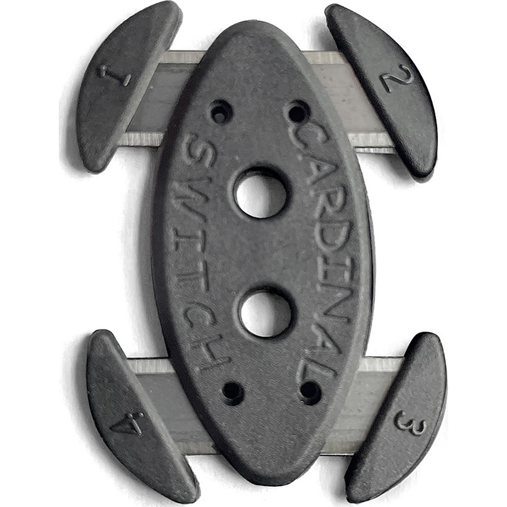 Knife Blade: Replacement, 1.2000" Blade Length - 0.0200" Blade Thickness, 10 Pc