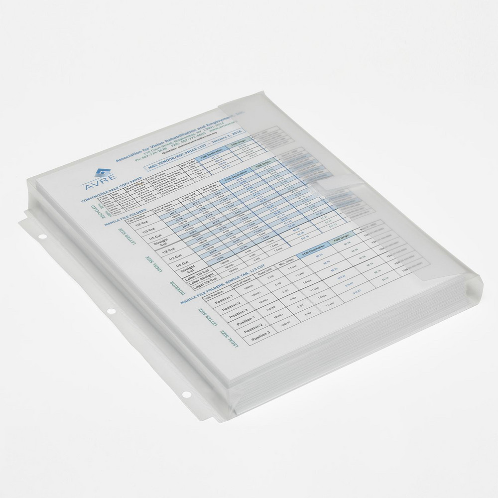 Ability One Poly ThreeRing Expansion Envelope Mailer 101/4" OAW