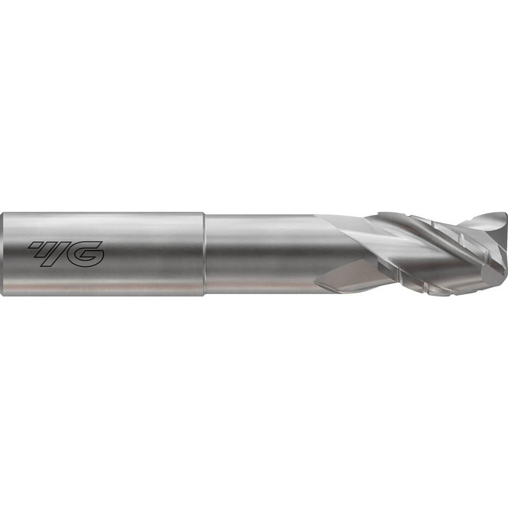 Mill Bit 5PCS HRC55 3/8 4-Flute - Tungsten Steel Square End Mills For CNC Machining Carbide End Mill Set