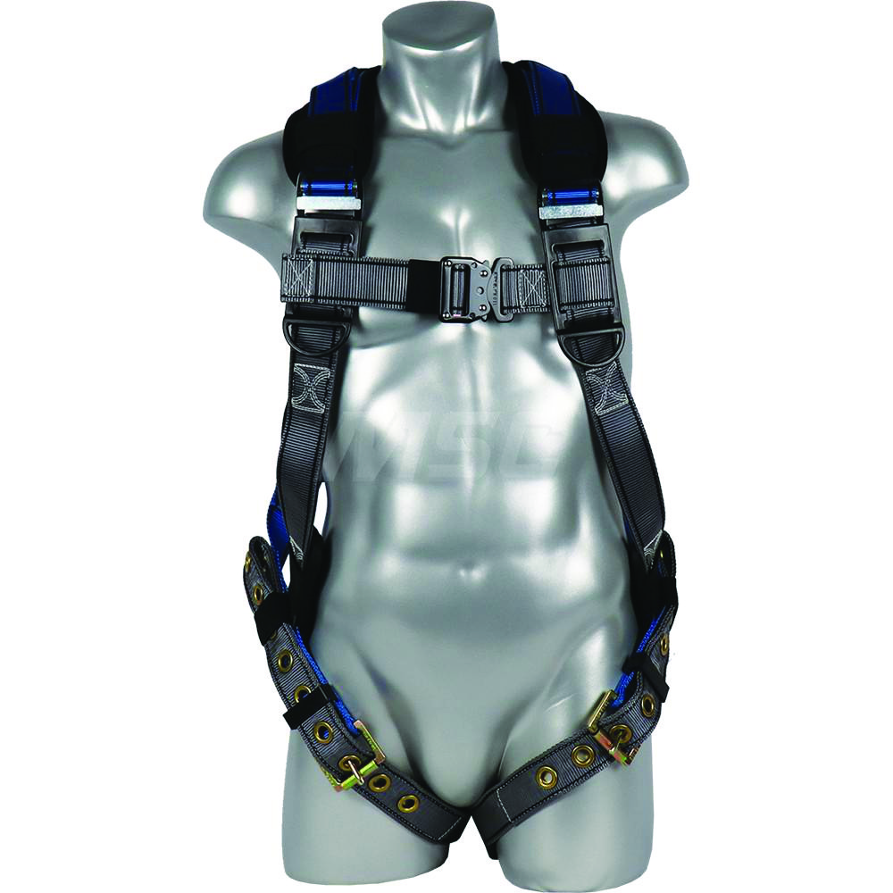 Keepers Fall Protection Safe Keeper - Fall Protection Harnesses: 310 Lb, Padded Quick Connect ...