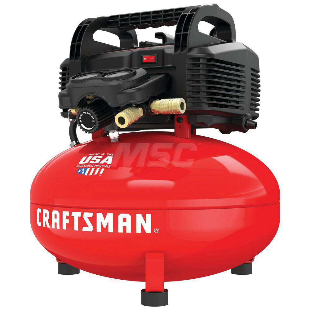 Craftsman Portable Electric Air Compressors; Horsepower 0.8 hp old