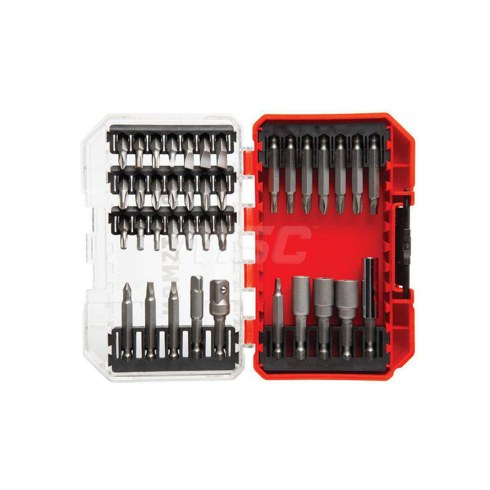 Power & Impact Screwdriver Bit Sets; Set Type: Driver Bit; Torx Size: T25; Material: Steel; Measurement Type: Inch; Style: Insert Bit; Includes: Magnetic Bit Tip Holder; Socket Adapters: 1/4-in. (1), 3/8-in. (1); (11) 2 Power Bits: PH1 (1), PH2 (3), PH3