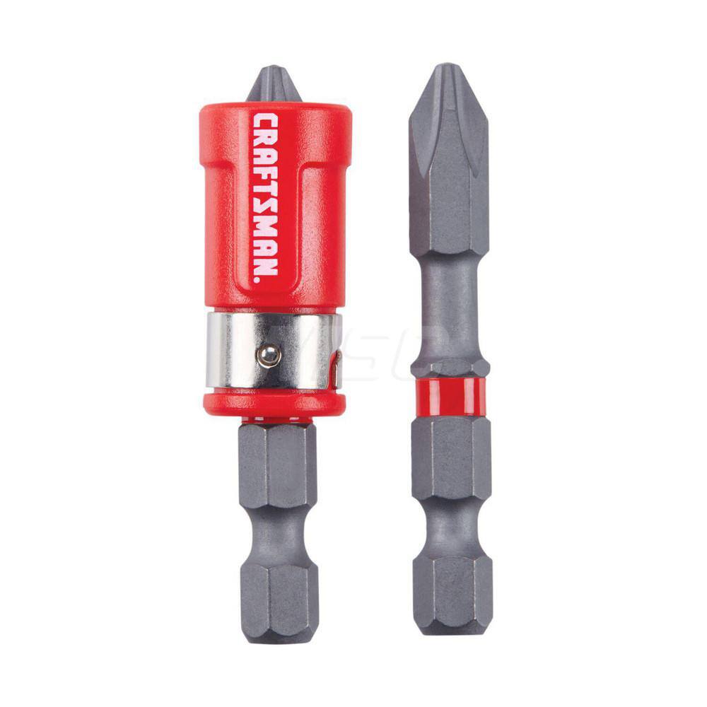 Power & Impact Screwdriver Bit Sets; Set Type: Driver Bit ; Bit Type: Bit Set ; Point Type: Phillips ; Drive Size: 1/4 ; Overall Length (mm): 2.00 ; Overall Length (Inch): 2