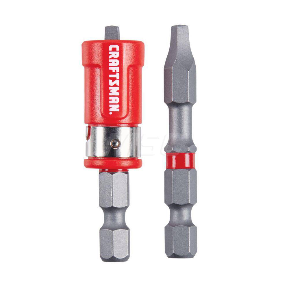 Power & Impact Screwdriver Bit Sets; Set Type: Driver Bit ; Bit Type: Bit Set ; Point Type: Square ; Drive Size: 1/4 ; Overall Length (mm): 2.00 ; Overall Length (Inch): 2