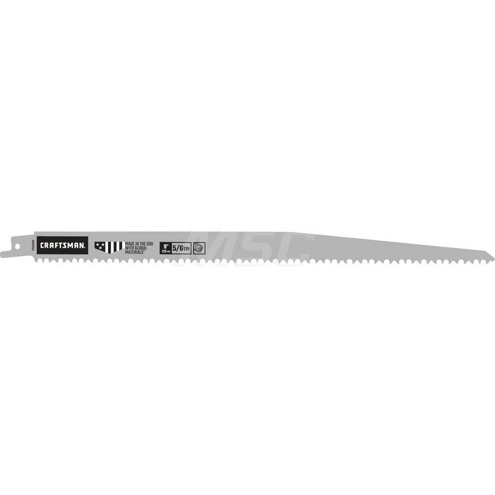 Reciprocating Saw Blade: 12" Long, 0.75" Wide, Bi-Metal