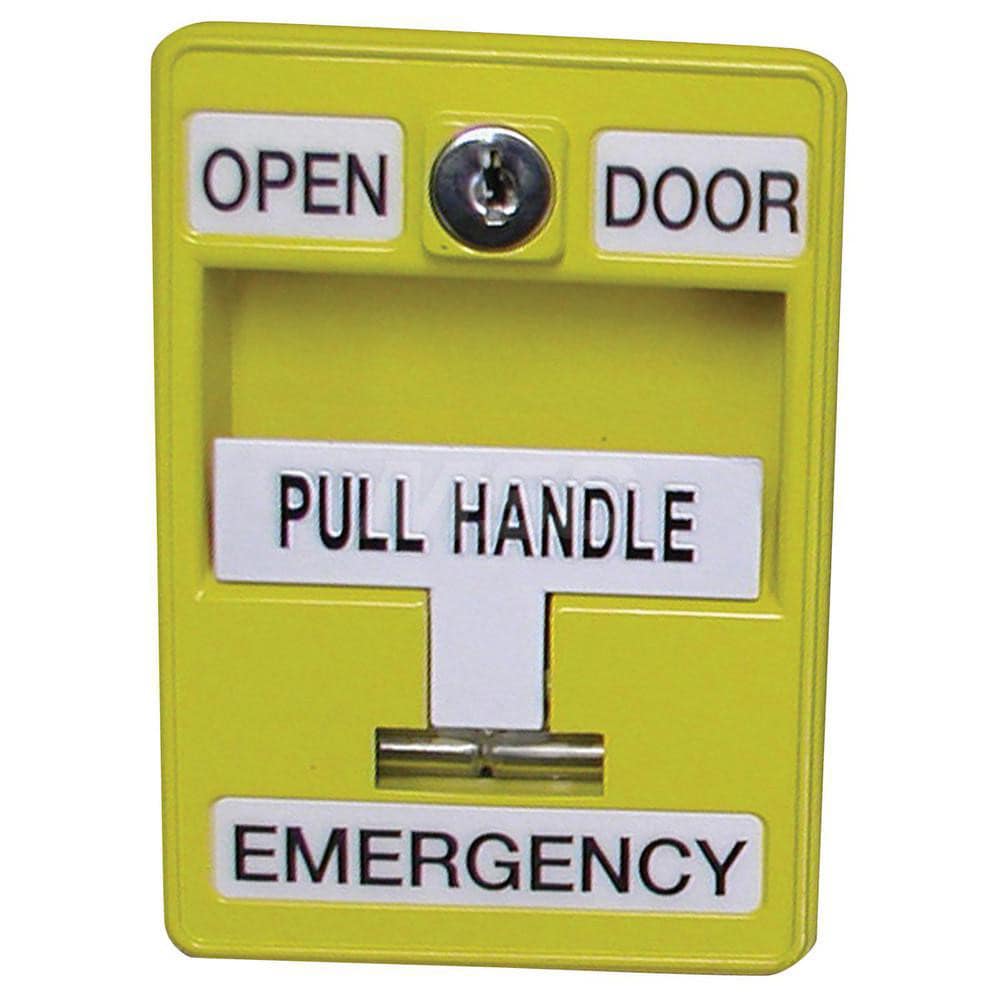 Emergency Pull Control Station: SPDT, SPDT, Pull Start