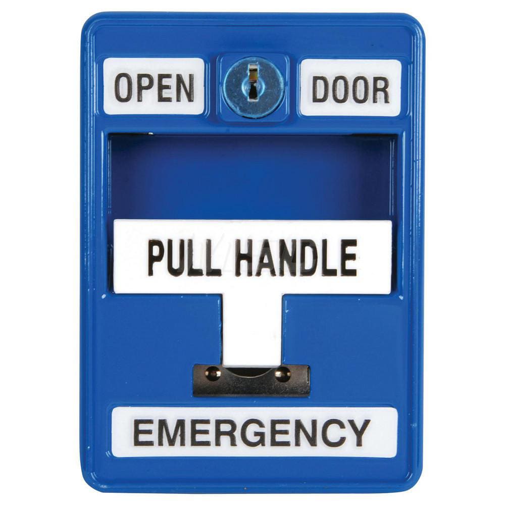 Emergency Pull Control Station: SPDT, SPDT, Pull Start