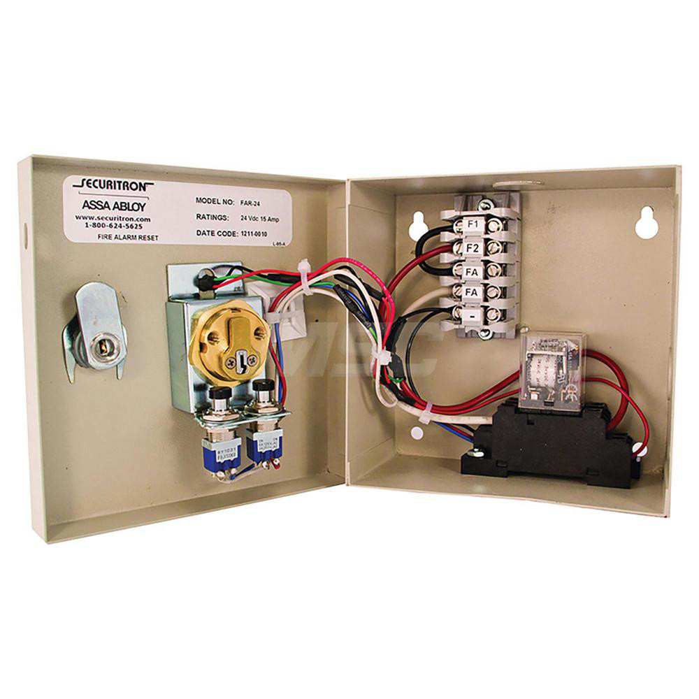 Securitron Lock Accessories; Type Fire Alarm Reset