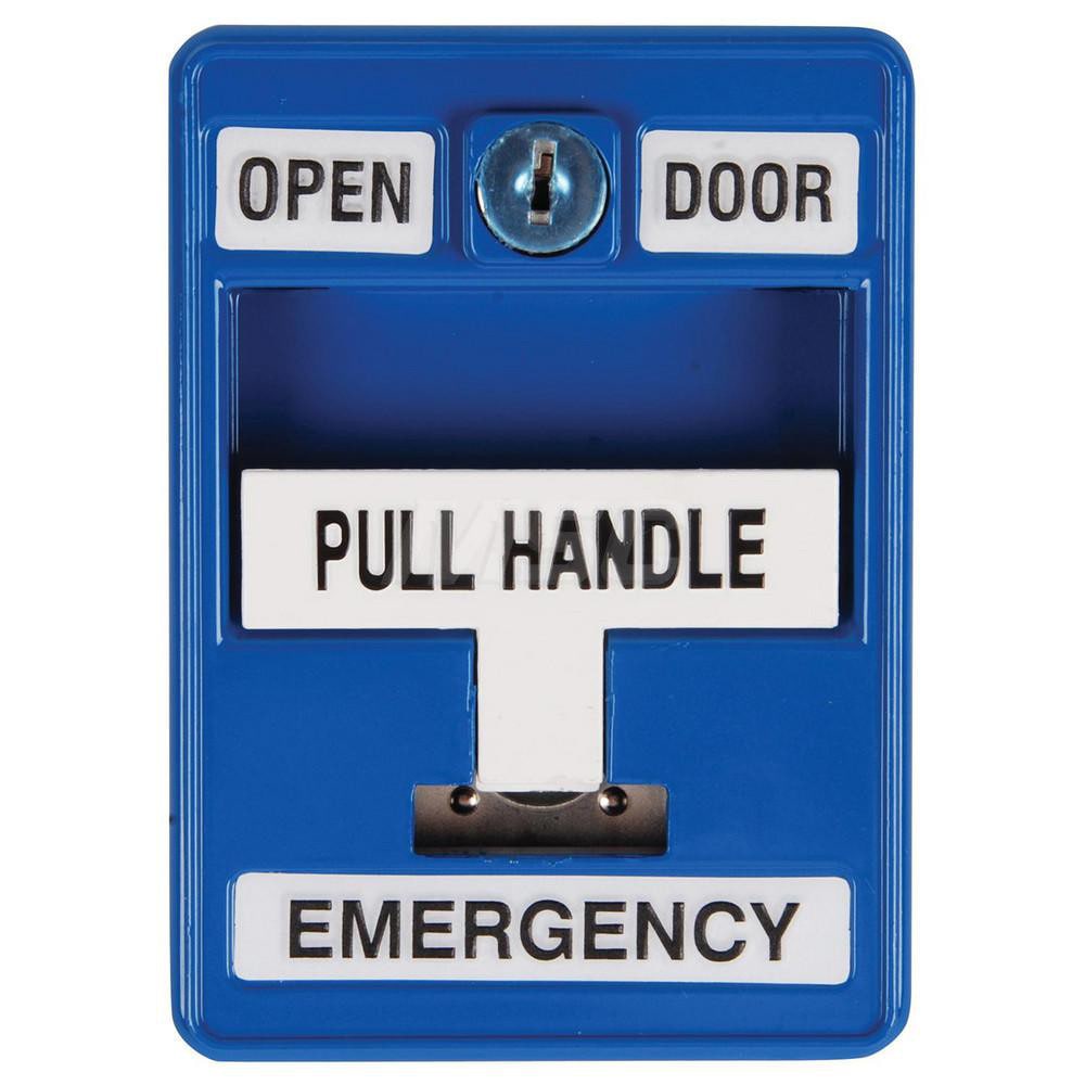 Emergency Pull Control Station: SPDT, SPDT, Pull Start