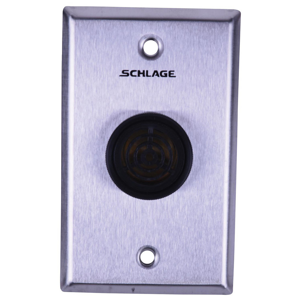 Schlage Audible Horn Remote Monitor Station Stainless Steel - For Use w/ Access Control Devices | Part #800A