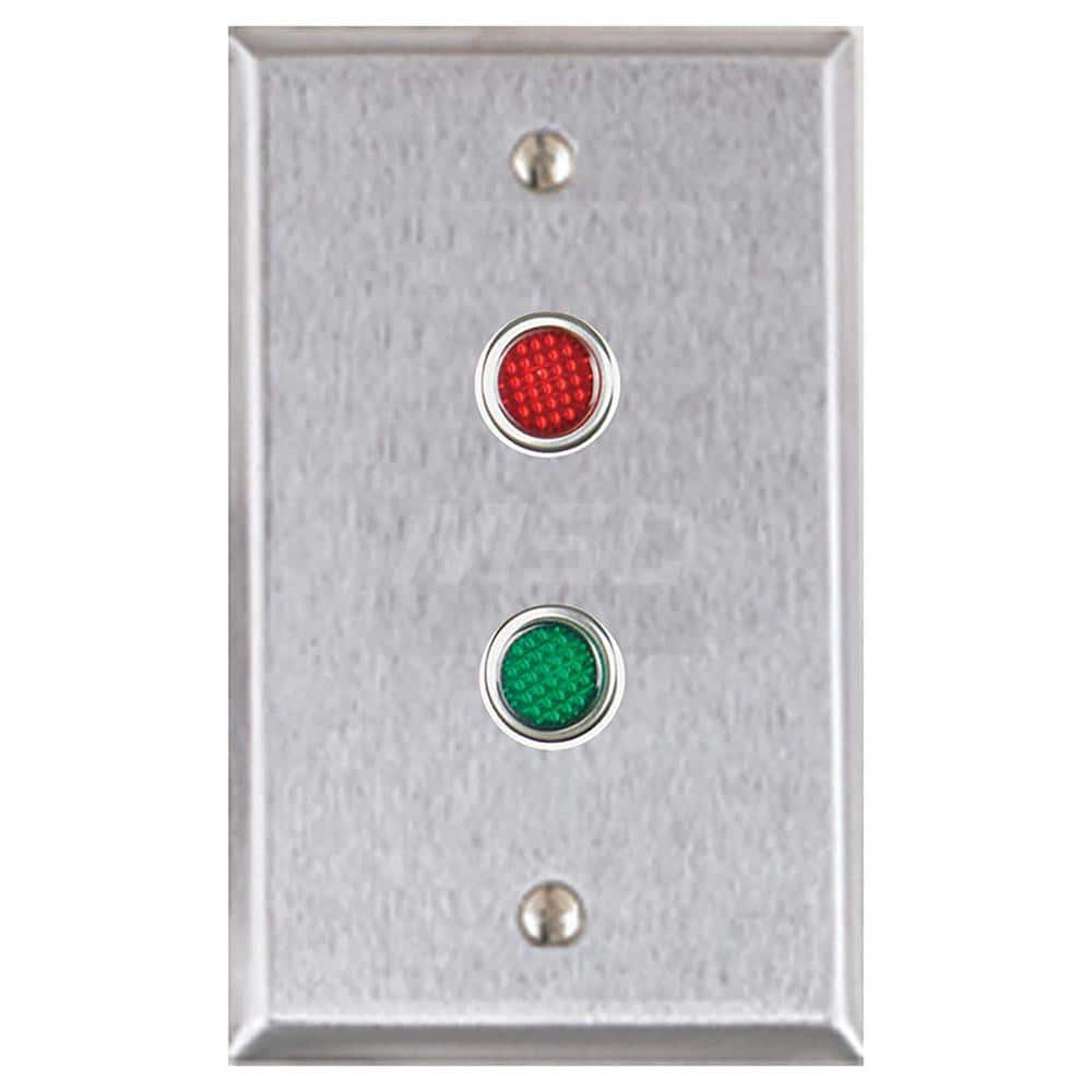 Wall Plates; Wall Plate Type: Signal Switch Wall Plate ; Color: Silver ; Wall Plate Configuration: Blank ; Material: Stainless Steel ; Shape: Rectangle ; Wall Plate Size: Standard