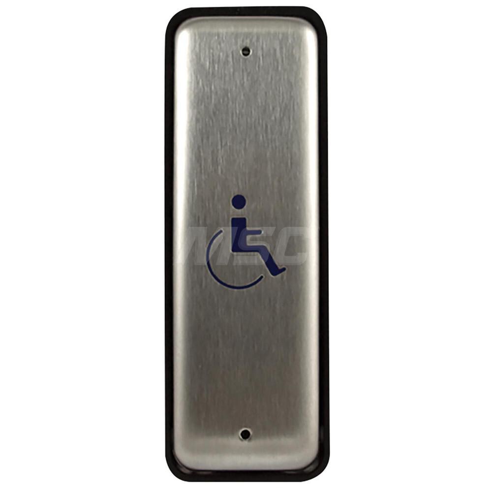 Push Plates; Material: Stainless Steel ; Width (Inch): 2 ; Overall Length (Inch): 4.75 ; Finish/Coating: Stainless Steel ; Shape: Rectangle ; Plate Thickness: 0.1250