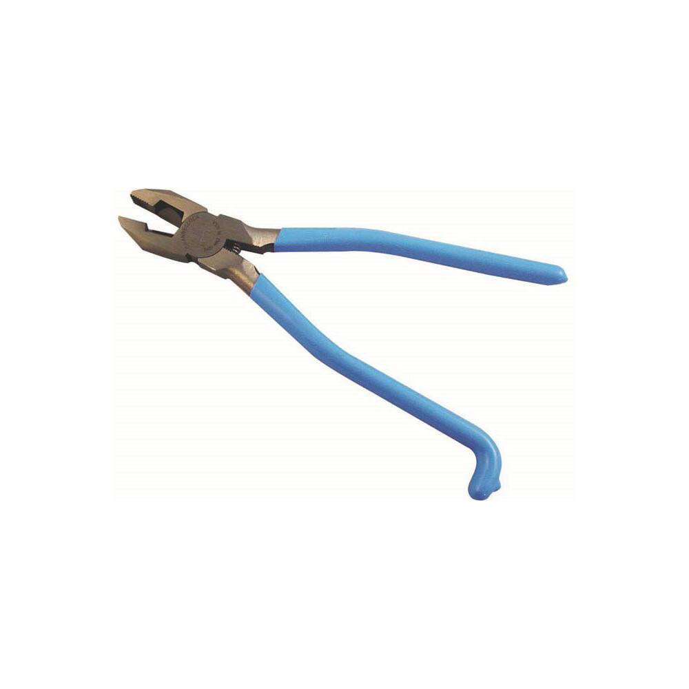 Tongue & Groove Plier: 9" OAL, 1-1/2" Cutting Capacity