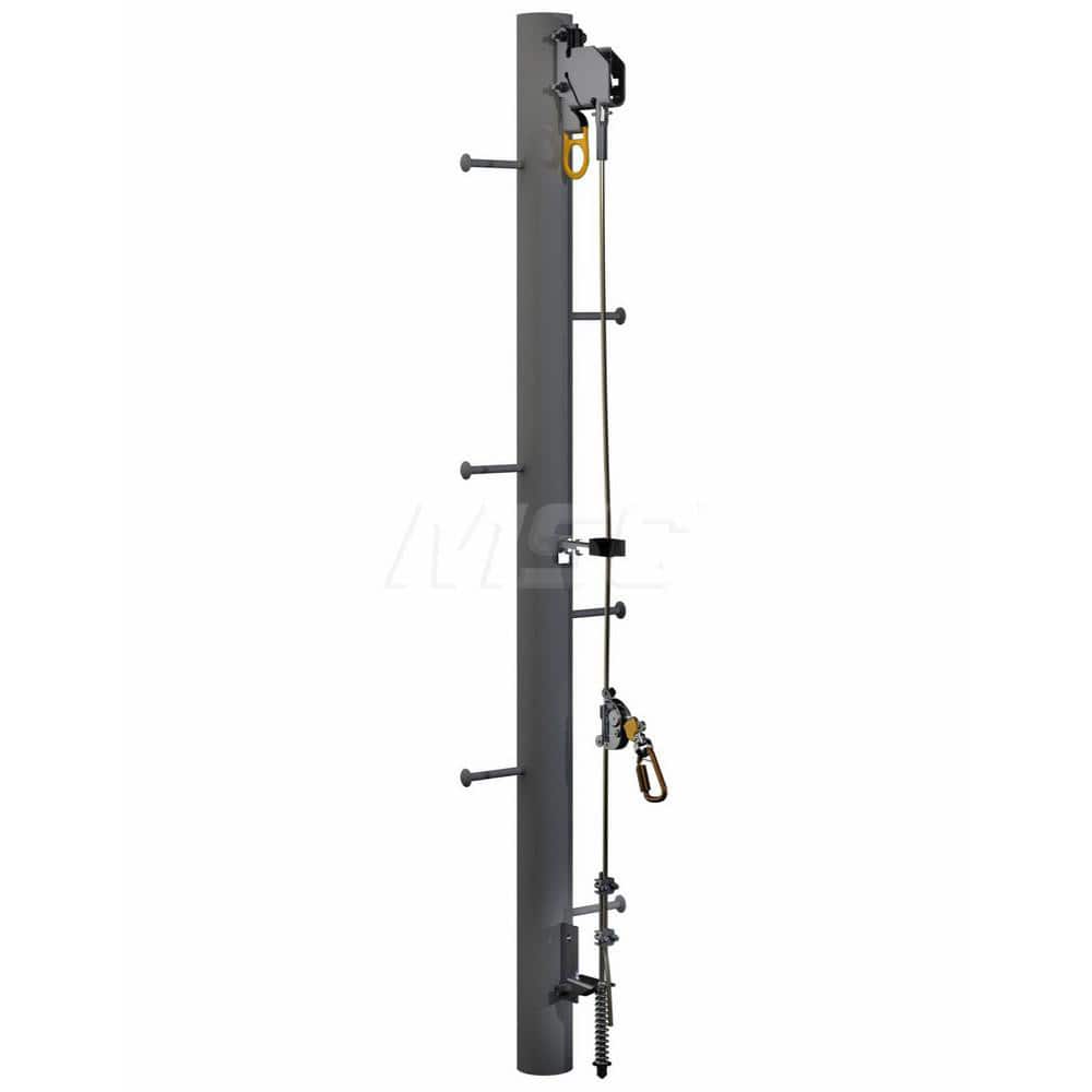 Fall Protection Vertical Safety System Bracketry
