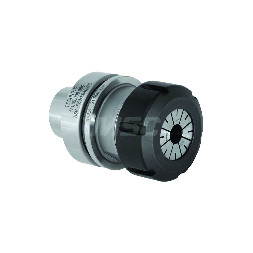 Collet Chuck: ER Collet, Taper Shank