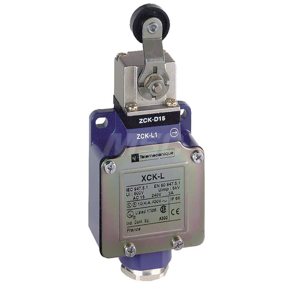 Limit Switch: NO & NC, Roller Lever, Top