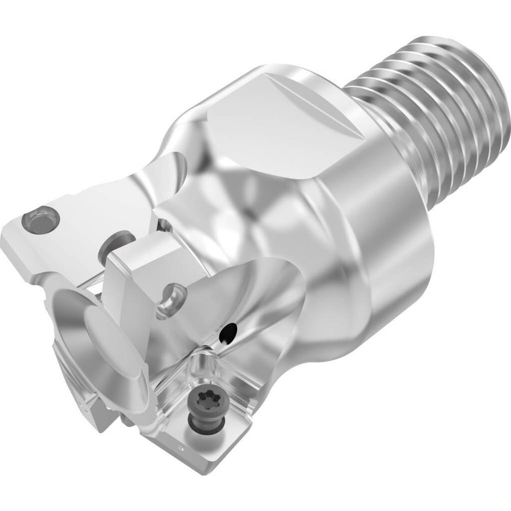 Indexable High-Feed End Mill: 1-1/2" Cut Dia, 0.787" Modular Shank
