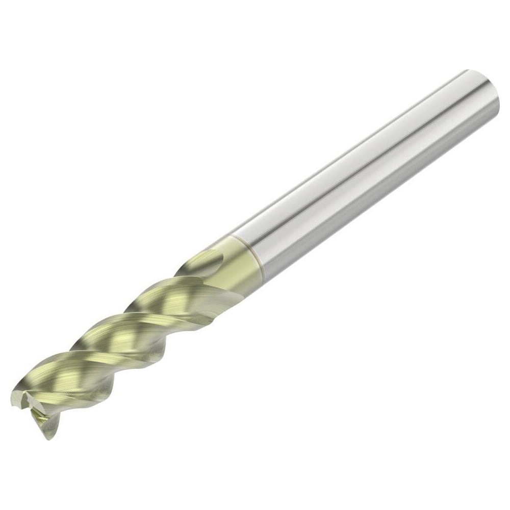 Niagara Cutter 10023005 Square End Mill: 3/16 Dia, 5/16 LOC, 3/16 Shank Dia, 2 OAL, 3 Flutes, Solid Carbide Image