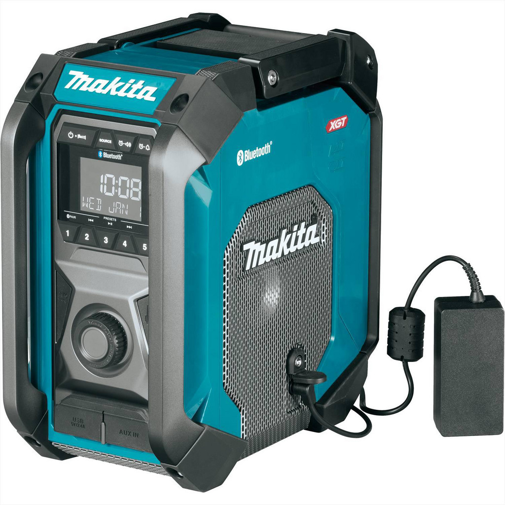 Makita - Bluetooth Speaker & Radio & Cordless, Backlight LCD | MSC