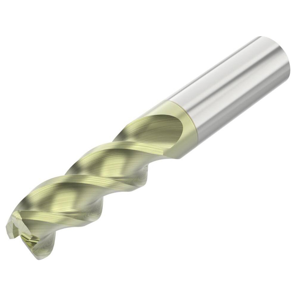Corner Radius End Mill: 5/8" Dia, 1-5/8" LOC, 0.0600" Radius, 3 Flute, Solid Carbide