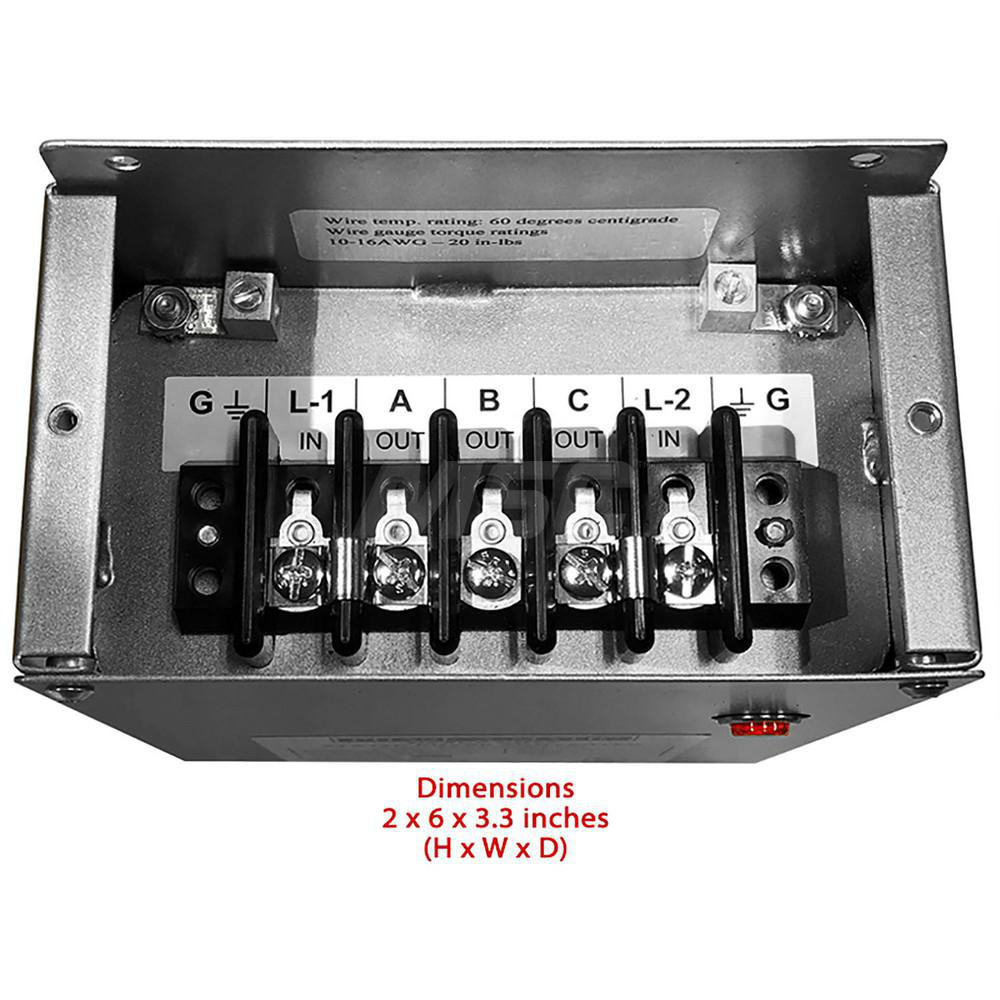 PhaseAMatic Static Phase converter. Single phase to 3 phase. Horse