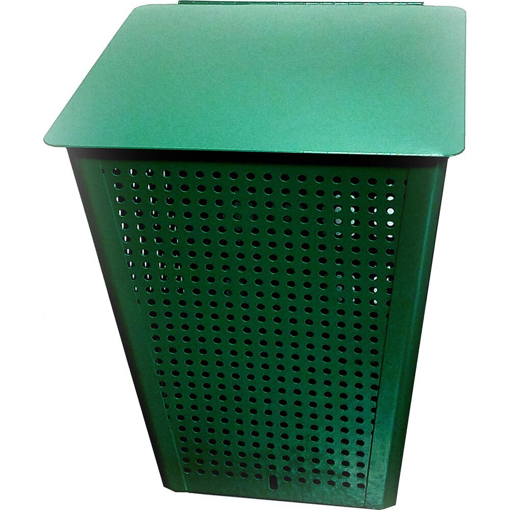 Pet Waste Stations; Mount Type: None ; Overall Height Range (Feet): 4' - 8' ; Color: Green ; Container Shape: Rectangle ; Waste Container Capacity: 400 Bags ; Waste Container Width/Diameter (Inch): 10