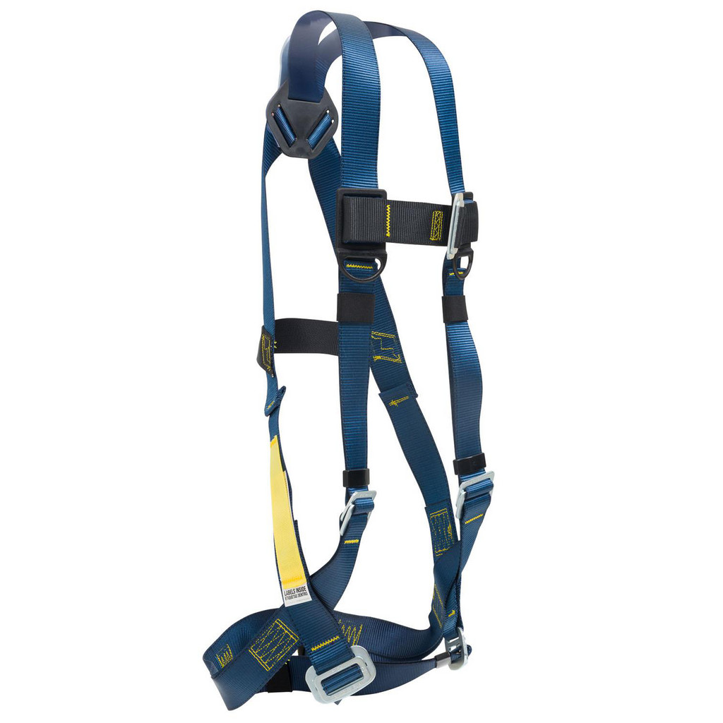 Werner Fall Protection Harness: 310.000 Lb, Single D-Ring Style, Size Small, for General Industry, Back D-Ring | Part #H411002