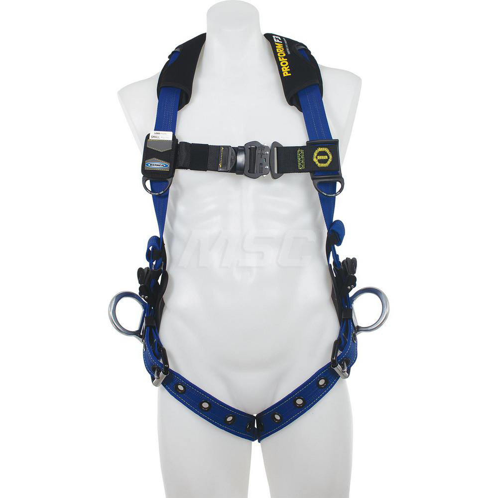 Werner Fall Protection Harnesses 400 Lb, Single DRing Style, Size