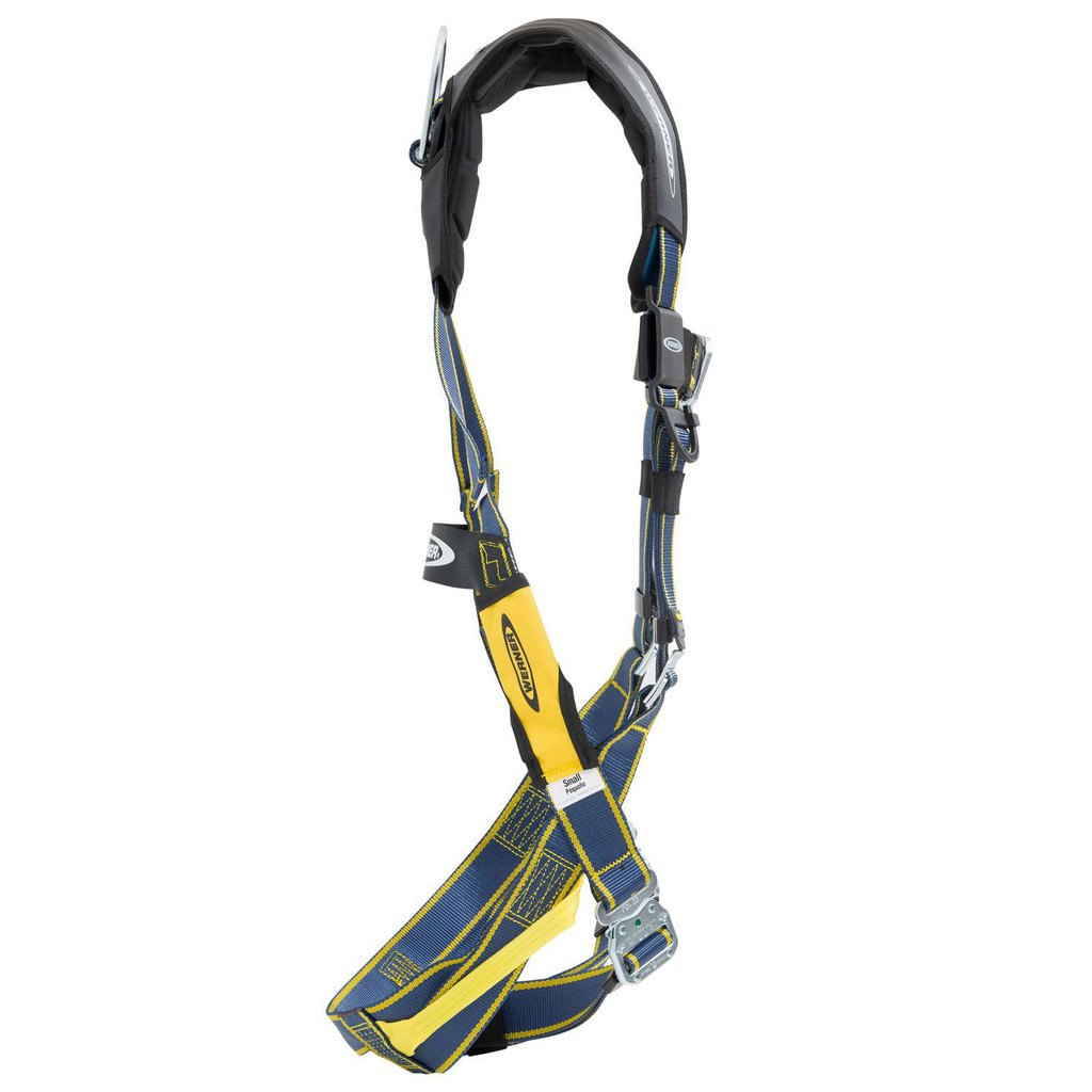 Werner Fall Protection Harness: 400.000 Lb, Single D-Ring Style, Size 2X-Large, for General Industry, Back D-Ring | Part #H113005