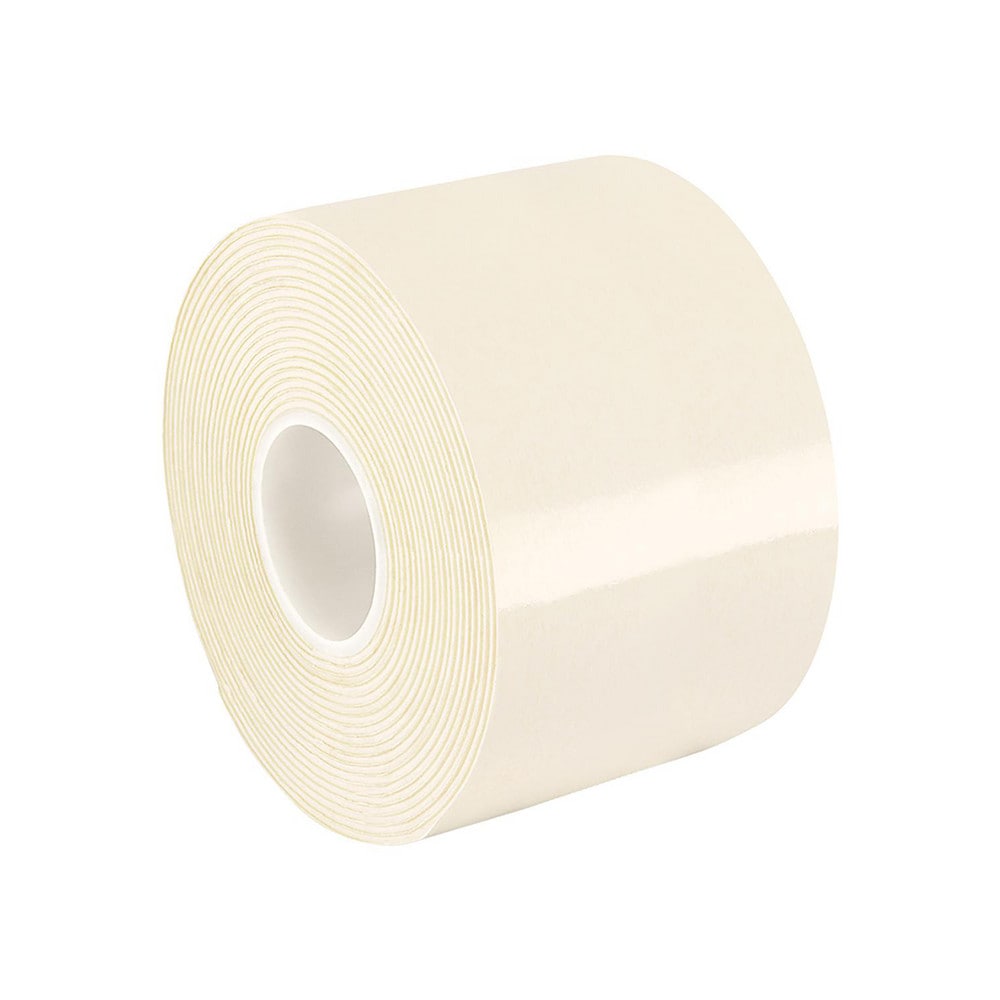 3M - White Double-Sided Polyethylene Foam Tape: 6″ Wide, 5 yd Long