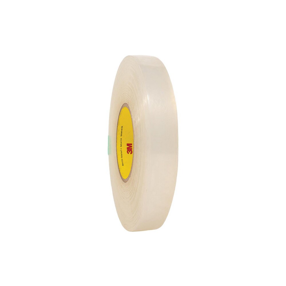 Clear Double-Sided Acrylic Foam Tape: 3/4" Wide, 27 yd Long, 31 mil Thick, Acrylic Adhesive