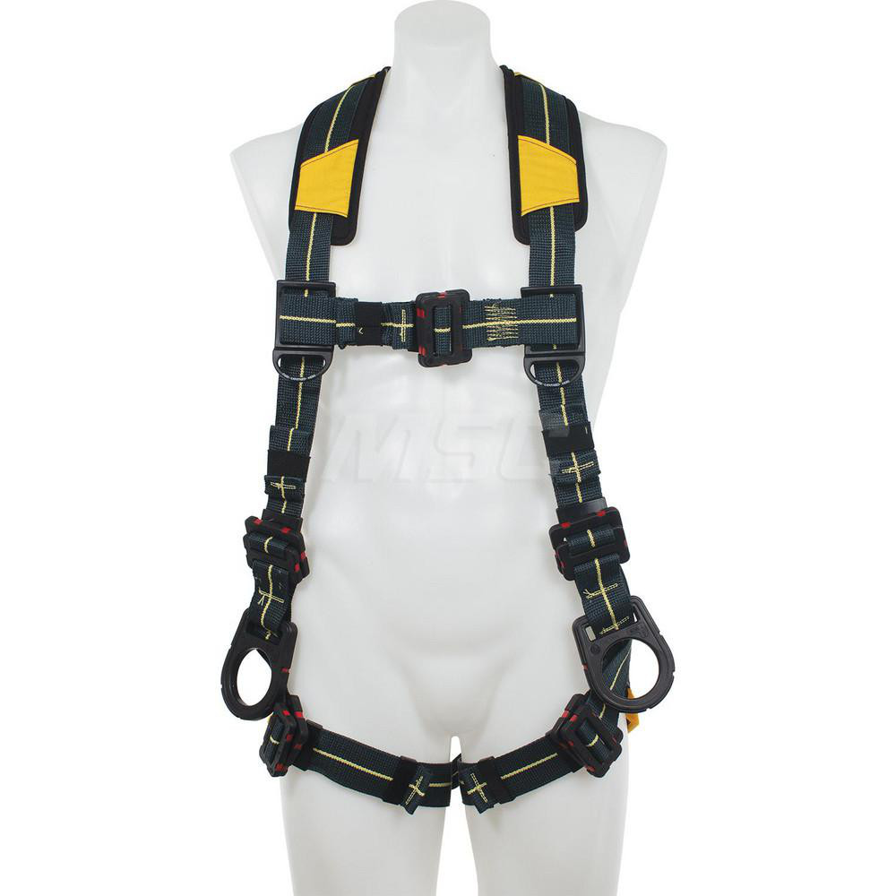 Werner Fall Protection Harnesses 400 Lb, Back and Side DRings Style