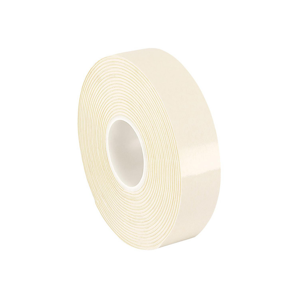 3M White DoubleSided Polyethylene Foam Tape 3/4" Wide, 5 yd Long