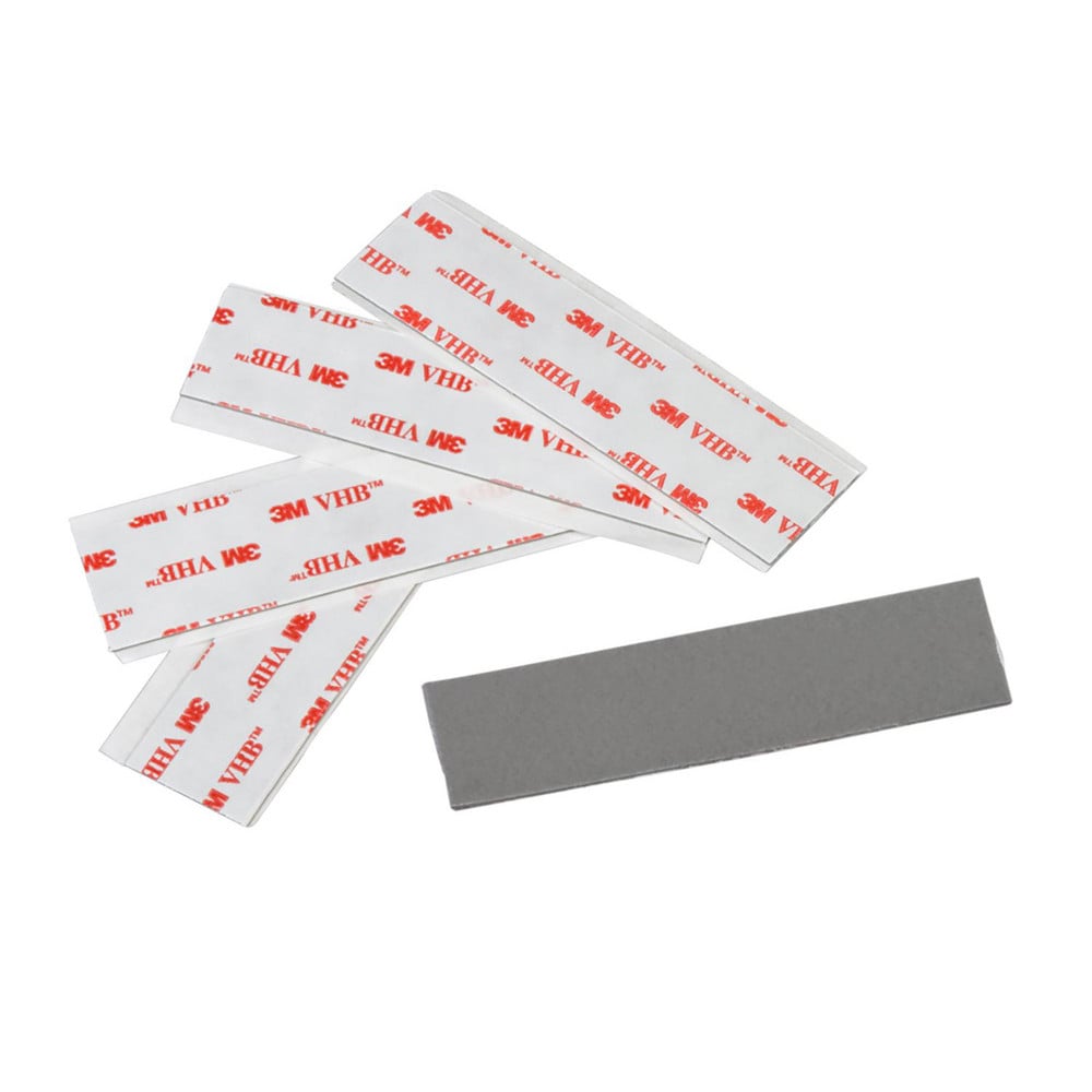 Clear Double-Sided Polyethylene Foam Tape: 3 Wide, 5 yd Long, 2 mil Thick,  Acrylic Adhesive