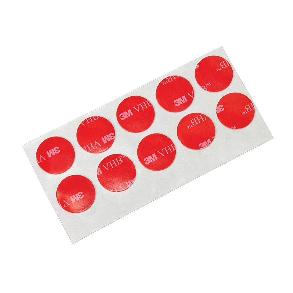 3M Clear Double-Sided Acrylic Tape: 1/2" Wide, 20 mil Thick, Acrylic Adhesive | 3-Pack | Part #888519041192