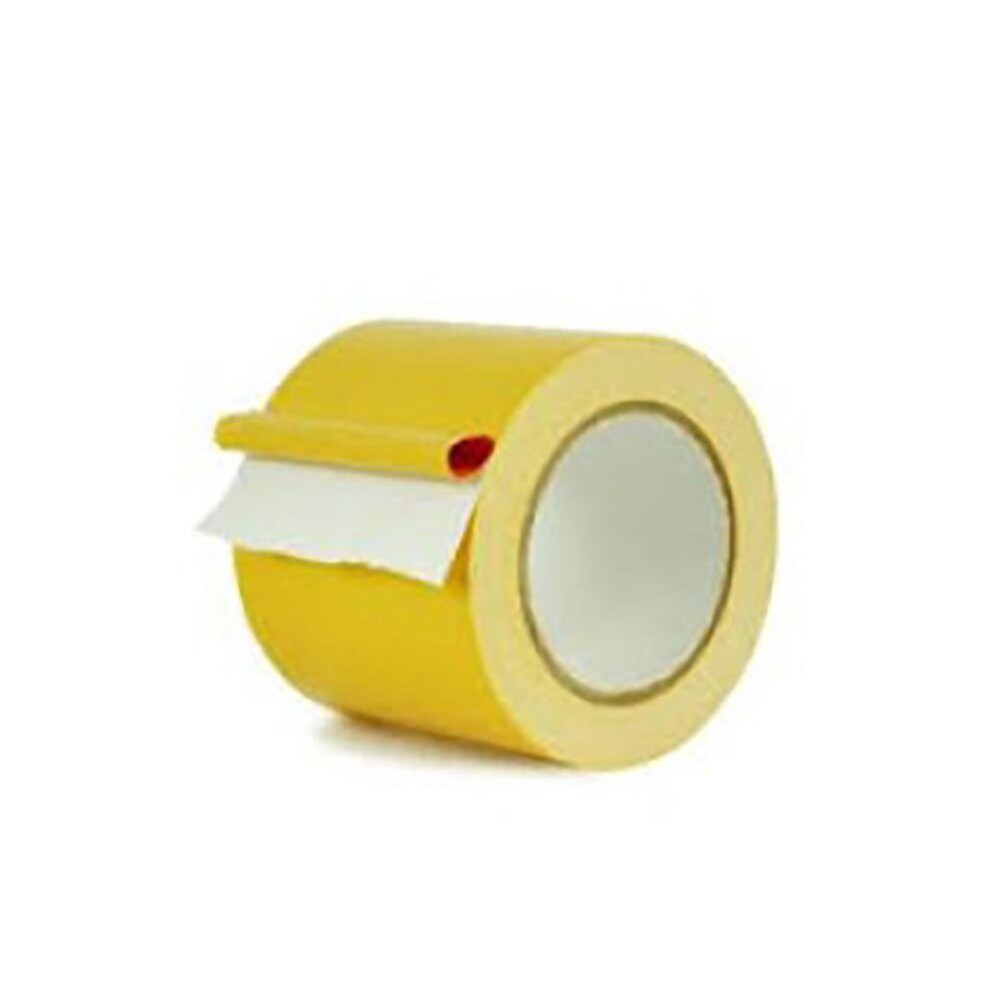 White Double-Sided Polyester Film Tape: 2" Wide, 9.3 mil Thick, Hot Melt Synthetic Rubber Adhesive