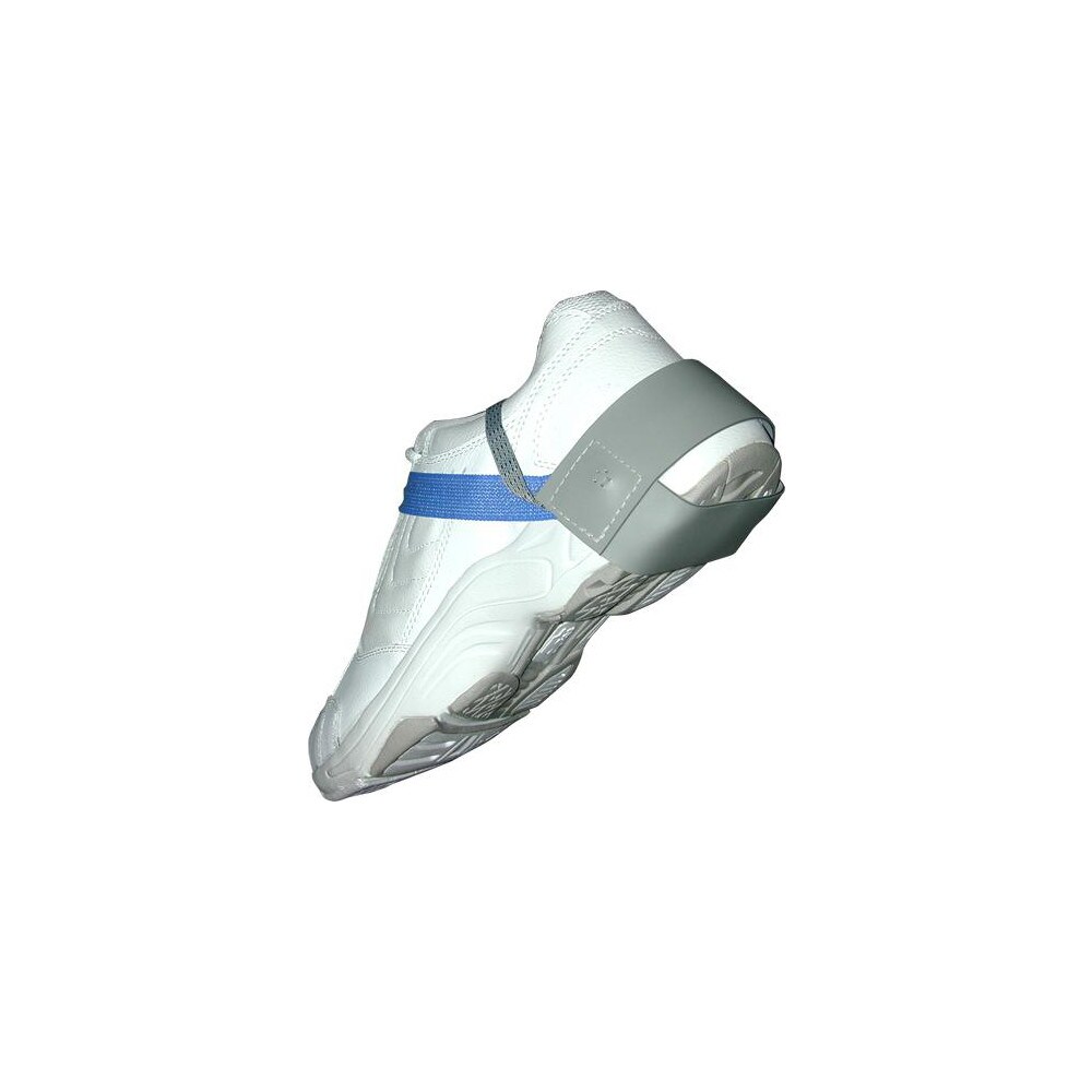 Grounding Shoe Straps; Strap Type: Antistatic Heel Strap ; Size: Universal ; Disposable or Reusable: No ; Attachment Method: Hook & Loop ; Resistor: Yes ; Material: Rubber