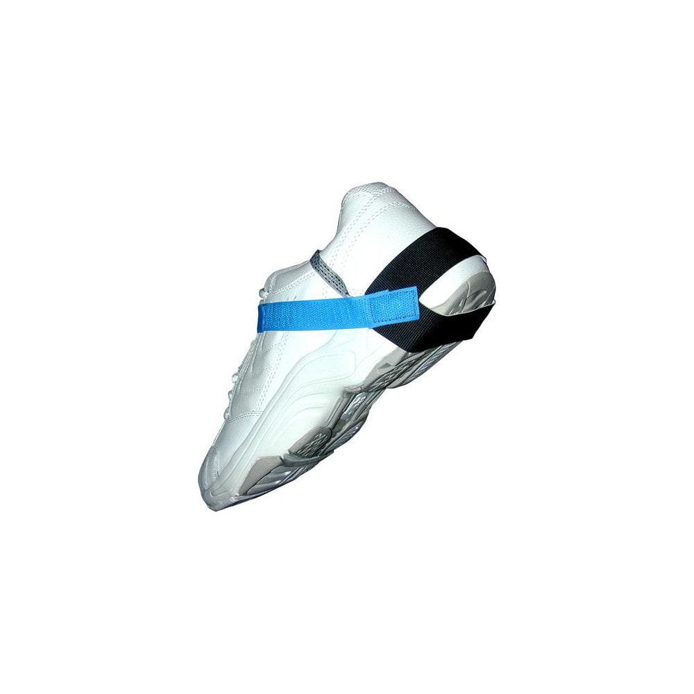 Grounding Shoe Straps; Strap Type: Antistatic Heel Strap ; Size: Universal ; Disposable or Reusable: No ; Attachment Method: Hook & Loop ; Resistor: Yes ; Material: Rubber