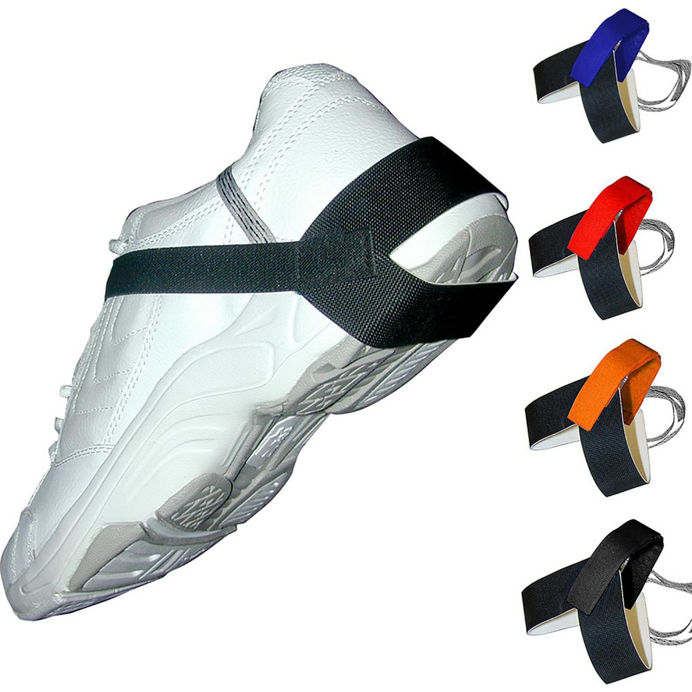 Grounding Shoe Straps; Strap Type: Antistatic Heel Strap ; Attachment Method: Hook & Loop ; Material: Rubber ; Disposable: No ; Resistor: Yes ; Conductive Strand: Yes