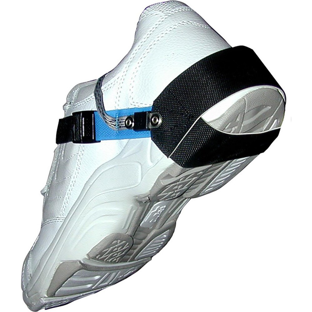 Grounding Shoe Straps; Strap Type: Antistatic Heel Strap ; Size: Universal ; Disposable or Reusable: No ; Attachment Method: Quick Clasp ; Resistor: Yes ; Material: Rubber