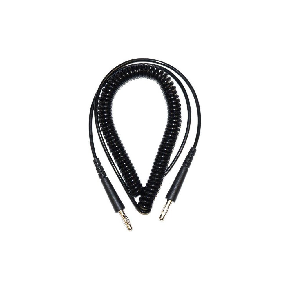 Grounding Cords; Anti-Static Equipment Compatibility: Grounding Wrist Strap; Grounding Cord ; Cord Type: Coiled Cord ; Number of Conductors: 1 ; Resistor: No ; Color: Black