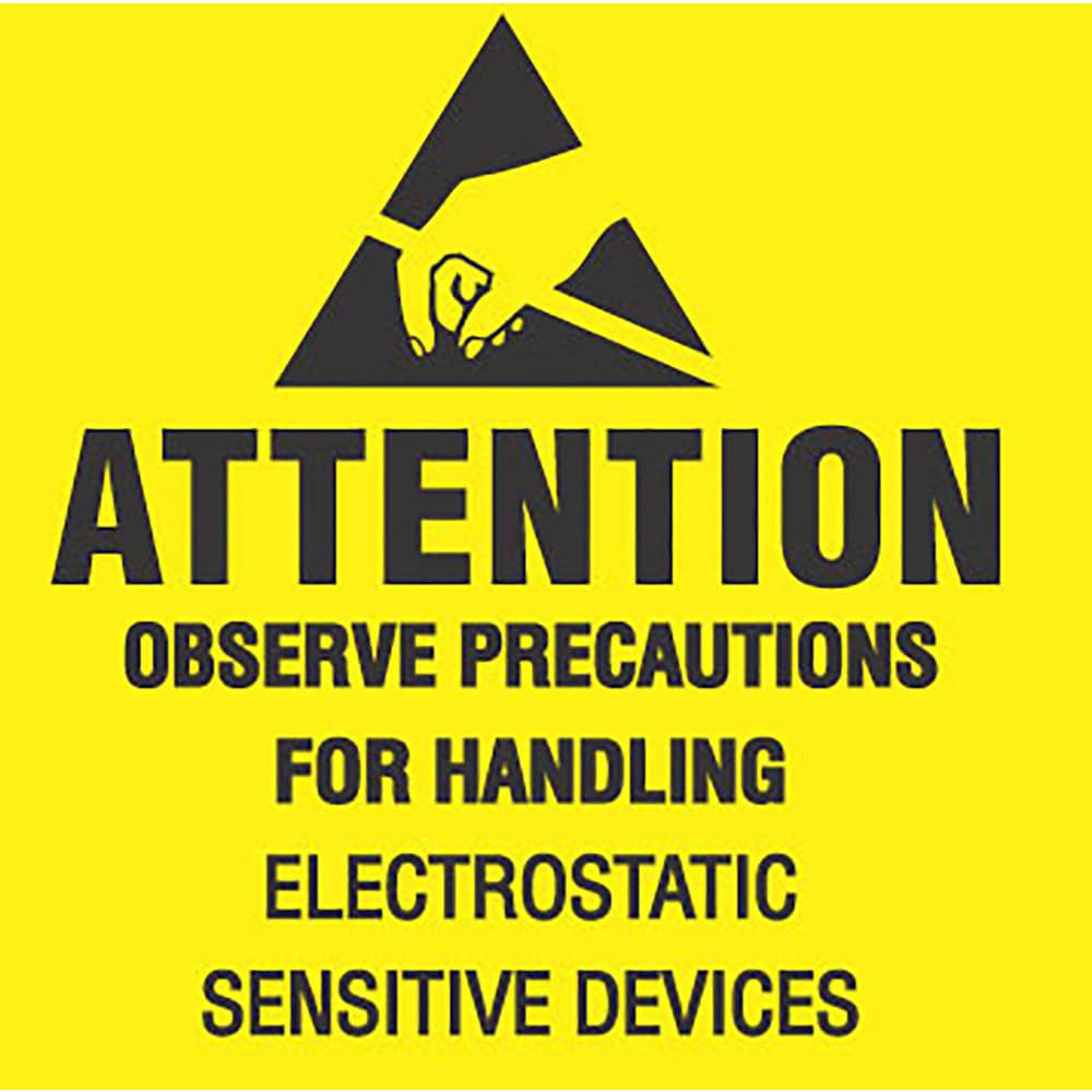 Transforming Technologies - Caution Label | MSC Industrial Supply Co.