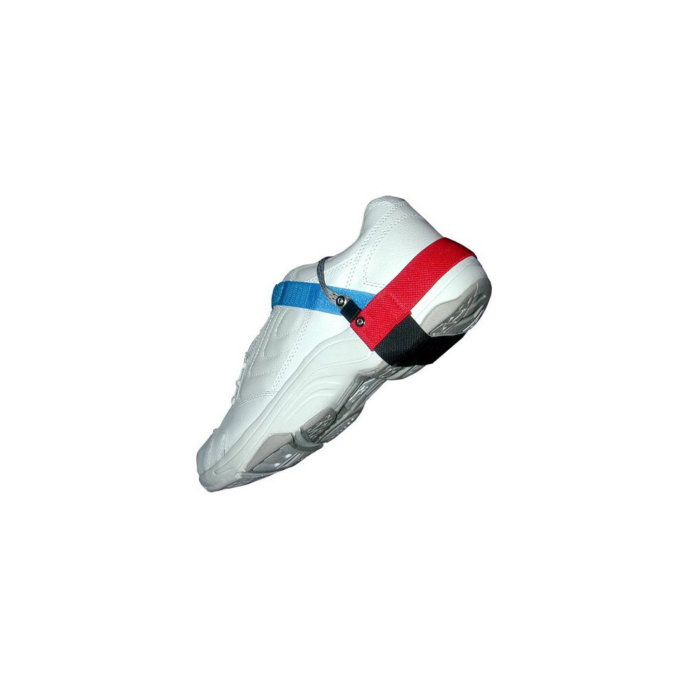 Grounding Shoe Straps; Strap Type: Antistatic Heel Strap ; Size: Universal ; Disposable or Reusable: No ; Attachment Method: Hook & Loop ; Resistor: Yes ; Material: Rubber