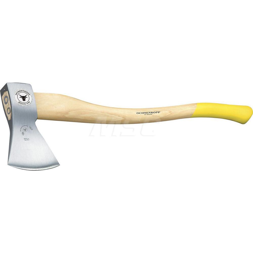 Hatchets & Axes; Type: Forestry Axe ; Overall Length Range: 24" and Longer ; Head Weight Range: 1 - 2.9 lbs. ; Handle Material: Hickory ; Blade Length (Inch): 4-3/4 ; Head Weight (Grams): 1250