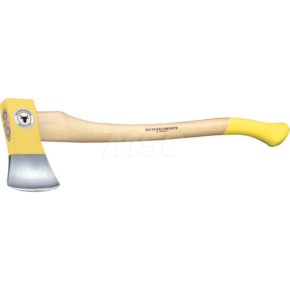 Hatchets & Axes; Type: Axe ; Overall Length Range: 24" and Longer ; Head Weight Range: 1 - 2.9 lbs. ; Handle Material: Hickory ; Blade Length (Inch): 4-3/8 ; Head Weight (Grams): 800