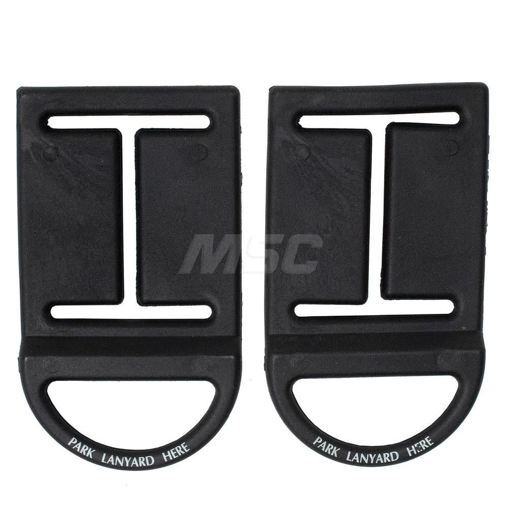 Werner Fall Protection Lanyard keeper Rubber, Black, Use with