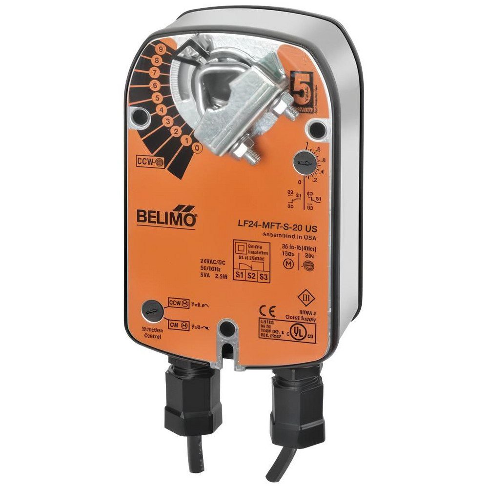 Value Collection - 24V AC/DC SPRING RTN DAMPER ACTUATOR | MSC Direct