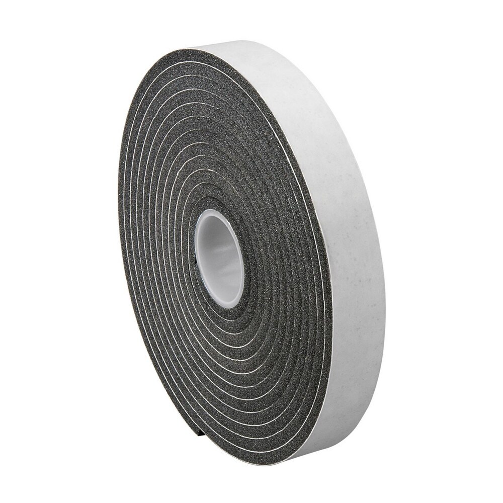 Gasket Tapes; Thickness: 1/8 (Inch); Width (Inch): 1 ; Color: Black ; Material: Vinyl Foam ; Length (Feet): 5 yd