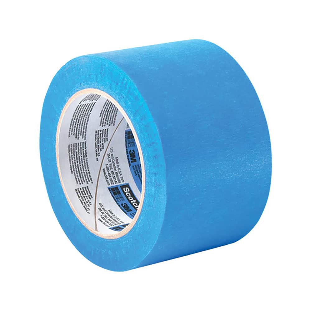 Painter's Tape & Masking Tape: 2-1/4 Wide, 60 yd Long, 5.4 mil Thick, Blue