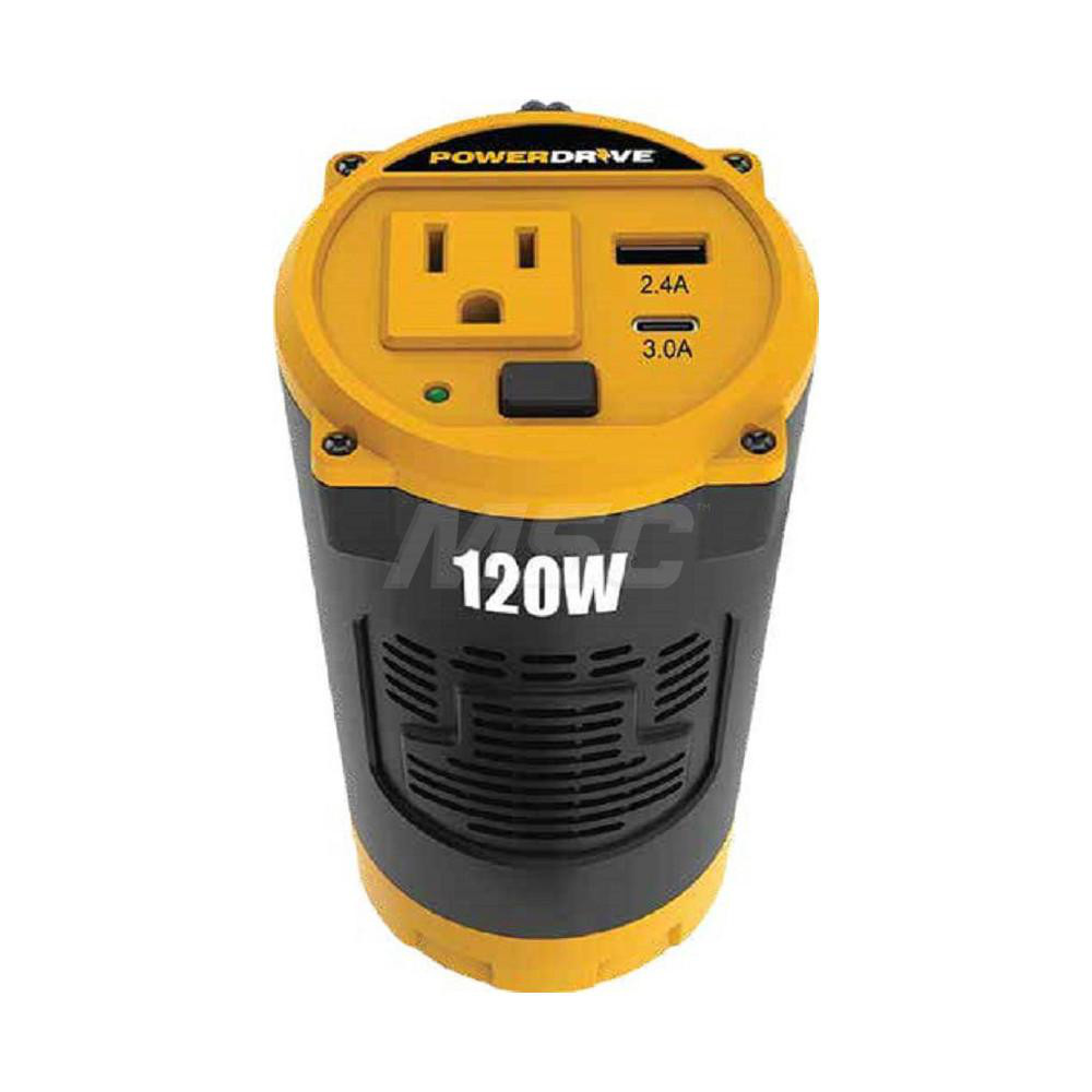 PowerDrive - 12V 120W CUP INVERTER | MSC Direct